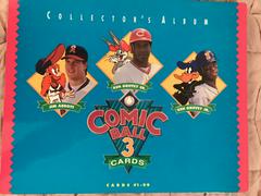 Complete Set 1 [with Griffey’s & Abbott] Baseball Cards 1992 Upper Deck Comic Ball 3 Prices