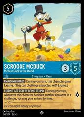 Scrooge McDuck - Richest Duck in the World [Foil] #154 Lorcana Into the Inklands Prices