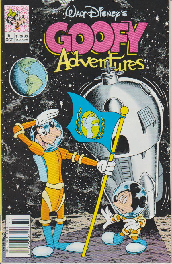 Goofy Adventures [Newsstand] #5 (1990) Comic Books Goofy Adventures