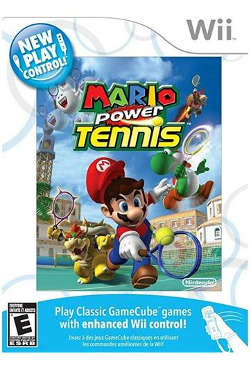 New Play Control: Mario Power Tennis Cover Art