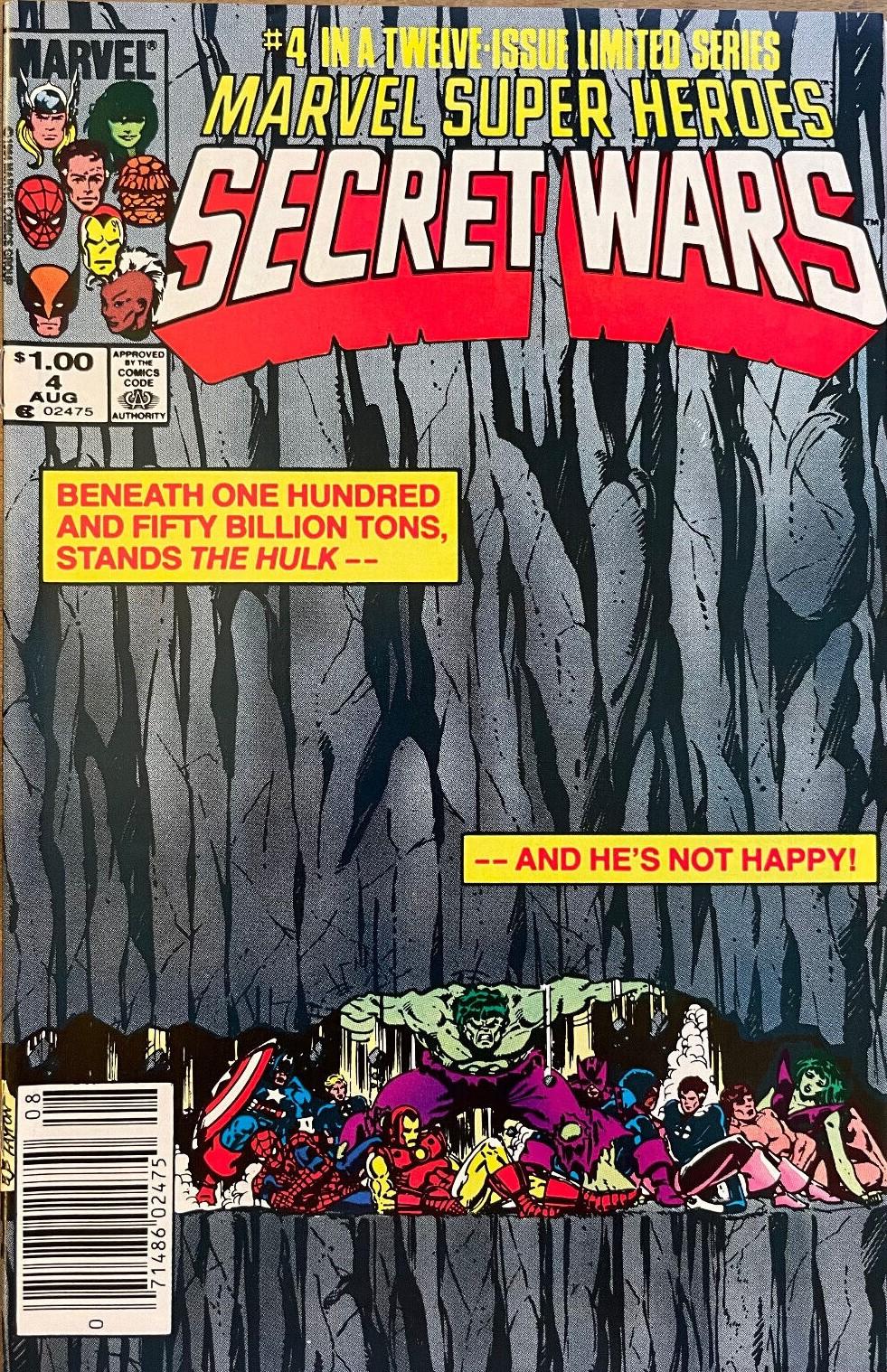 Marvel Super-Heroes Secret Wars [Canadian Price] #4 (1984) Comic Books Marvel Super-Heroes Secret Wars