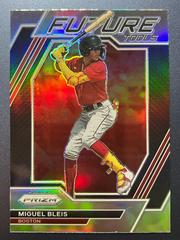 Miguel Bleis [Silver] Baseball Cards 2023 Panini Prizm Future Tools Prices