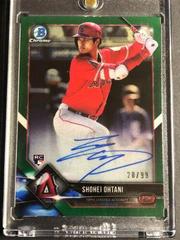 Shohei Ohtani Baseball Cards 2018 Bowman Chrome Rookie Autographs Prices