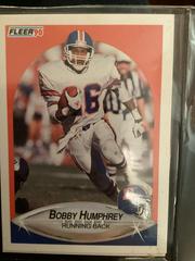 Bobby Humphery #363 Football Cards 1990 Fleer Prices