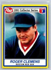 Roger Clemens Baseball Cards 1991 Post Cereal Prices