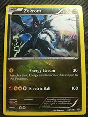 Auction Prices Realized Tcg Cards 2015 Pokemon XY Roaring Skies Zekrom-Reverse  Foil