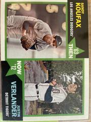 Sandy Koufax/Justin Verlander #TN-KV Baseball Cards 2012 Topps Heritage Then and Now Prices