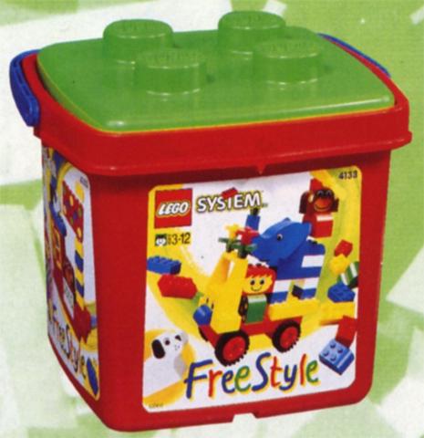 Small FreeStyle Bucket #4133 LEGO FreeStyle