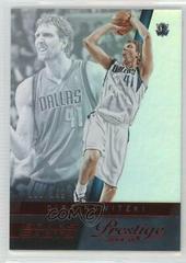 Dirk Nowitzki [Bonus Shots Red] #128 Basketball Cards 2014 Panini Prestige Prices