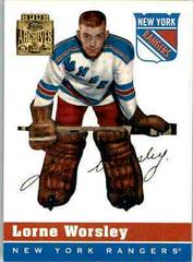 Lorne Worsley #59 Hockey Cards 2001 Topps Archives Prices