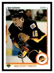Igor Larionov #128 Hockey Cards 1990 Upper Deck Prices