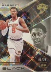 RJ Barrett [Gold] #10 Basketball Cards 2022 Panini Black Prices