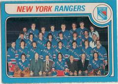 Rangers Team Hockey Cards 1979 O-Pee-Chee Prices