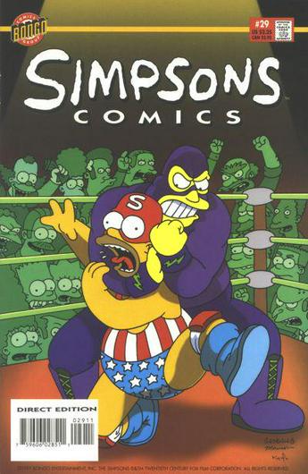 Simpsons Comics #29 (1997) Cover Art