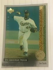 Lee Smith #11 of 60 Baseball Cards 1998 Upper Deck 10th Anniversary Preview Prices