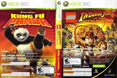 Slip Cover Scan By Canadian Brick Cafe | LEGO Indiana Jones and Kung Fu Panda Combo Xbox 360