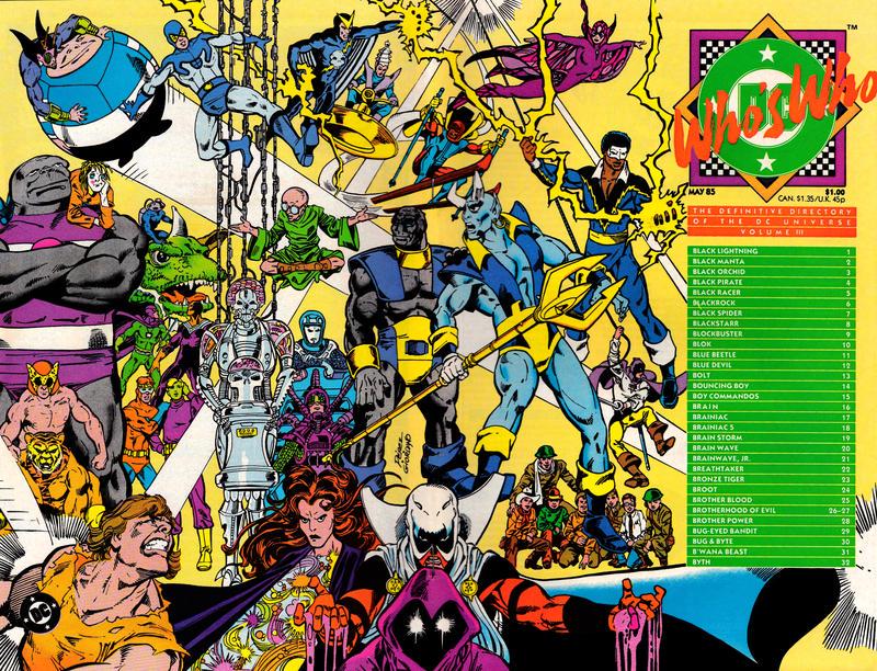 Who's Who #3 (1985) Comic Books Who's Who