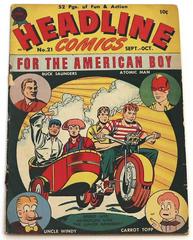 Headline Comics #21 (1946) Comic Books Headline Comics Prices