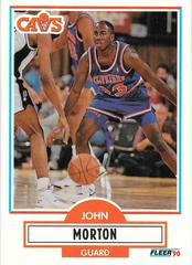 John Morton #U-17 Basketball Cards 1990 Fleer Update Prices
