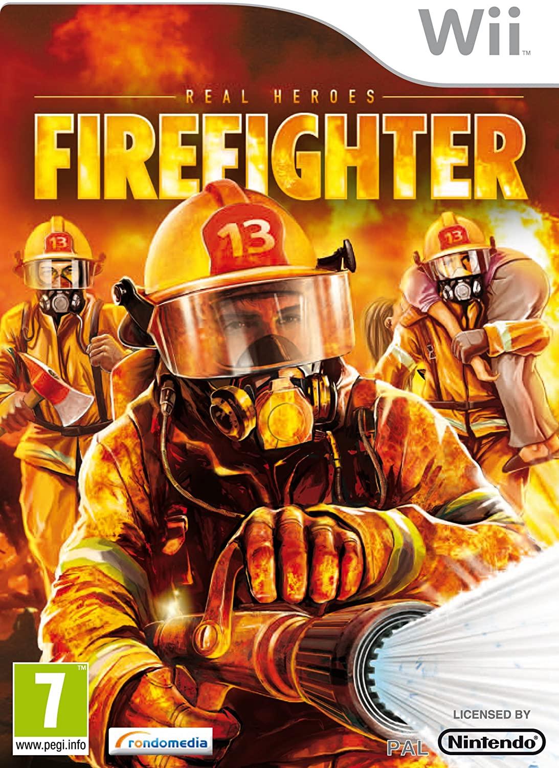 Real Heroes: Firefighter PAL Wii