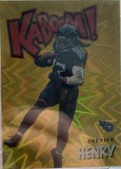 Derrick Henry [Gold] Football Cards 2021 Panini Absolute Kaboom Prices