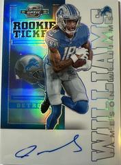 Jameson Williams [2012 Throwback Autograph] #12TR-JW Football Cards 2022 Panini Contenders Optic Throwback Rookie Autographs Prices