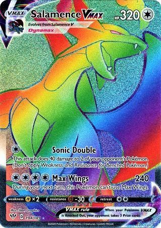 Salamence VMAX #194 Prices | Pokemon Darkness Ablaze | Pokemon Cards