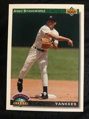 Andy Stankiewicz #779 Baseball Cards 1992 Upper Deck Prices