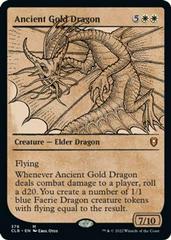 Ancient Gold Dragon [Showcase] Magic Commander Legends: Battle for Baldur's Gate Prices