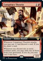 Conspiracy Theorist [Extended Art Foil] Magic Strixhaven School of Mages Prices