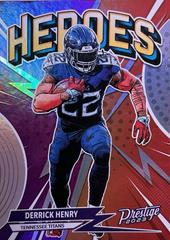 Derrick Henry #H-10 Football Cards 2023 Panini Prestige Heroes Prices