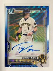 Tyler Keenan [Blue Wave Refractor Signature] #CDA-TB Baseball Cards 2021 Bowman Chrome Prospects Prices