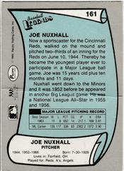 Back | Joe Nuxhall Baseball Cards 1989 Pacific Legends