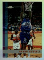 Bryon Russell #33 Basketball Cards 1997 Topps Chrome Prices