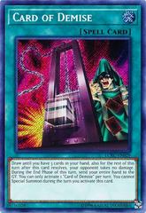 Card of Demise YuGiOh Legendary Collection Kaiba Mega Pack Prices