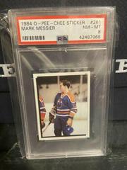 Mark Messier #261 Hockey Cards 1984 O-Pee-Chee Sticker Prices