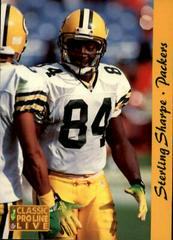 Sterling Sharpe Football Cards 1993 Pro Line Live Prices