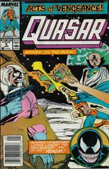 Quasar [Newsstand] #6 (1990) Comic Books Quasar Prices