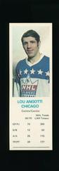 Lou Angotti Hockey Cards 1970 Dad's Cookies Prices