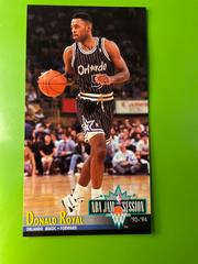 Donald Royal Basketball Cards 1993 Fleer Jam Session Prices