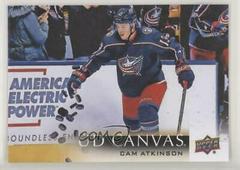 Cam Atkinson #C25 Hockey Cards 2018 Upper Deck Canvas Prices