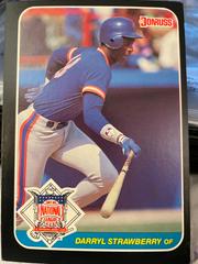 Darryl Strawberry Baseball Cards 1987 Donruss All Stars Prices