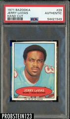 Jerry LeVias [Hand Cut] Football Cards 1971 Bazooka Prices