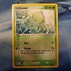 Bulbasaur - 55/112 - Common Reverse Holo Near Mint Ex Fire Red