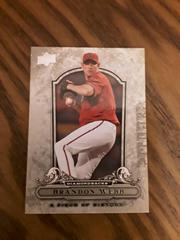 Brandon Webb Baseball Cards 2008 Upper Deck Piece of History Prices