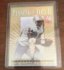 Earl Campbell Football Cards 1999 Panini Donruss Elite Passing the Torch Prices
