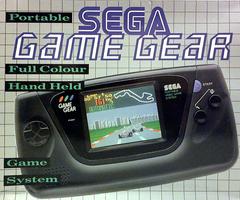 Box Front Cover | Sega Game Gear Handheld PAL Sega Game Gear