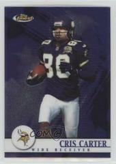 Cris Carter #61 Football Cards 2001 Topps Finest Prices