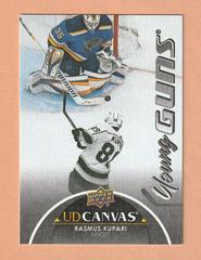Rasmus Kupari [Black] Hockey Cards 2021 Upper Deck UD Canvas Prices
