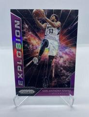 Karl Anthony Towns [Gold Prizm] Basketball Cards 2016 Panini Prizm Explosion Prices